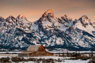Moulton Barn Sunrise