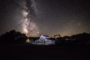 Moulton Barn Milky Way Photograph