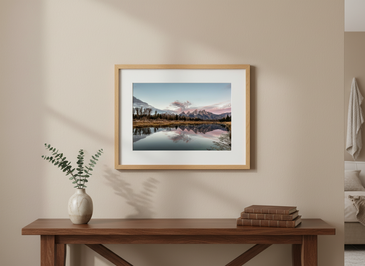 Schwabacher Landing Summer Sunrise Photograph