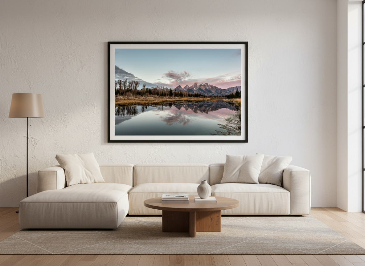 Schwabacher Landing Summer Sunrise Photograph