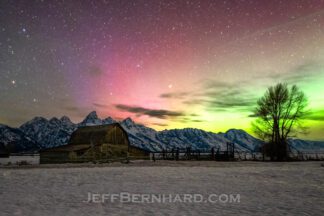 Northern Lights in Grand Teton Photo