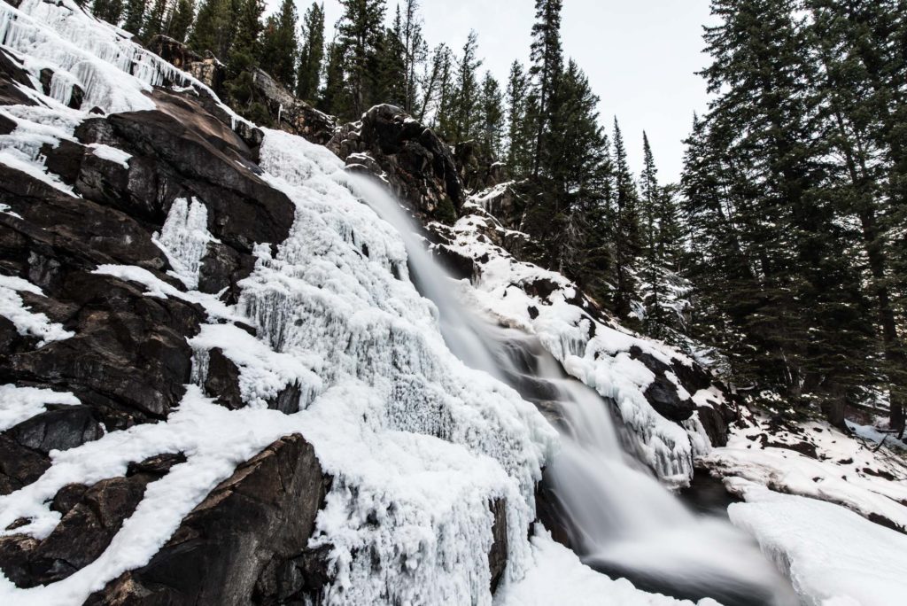 Hidden Falls in Grand Teton National Park