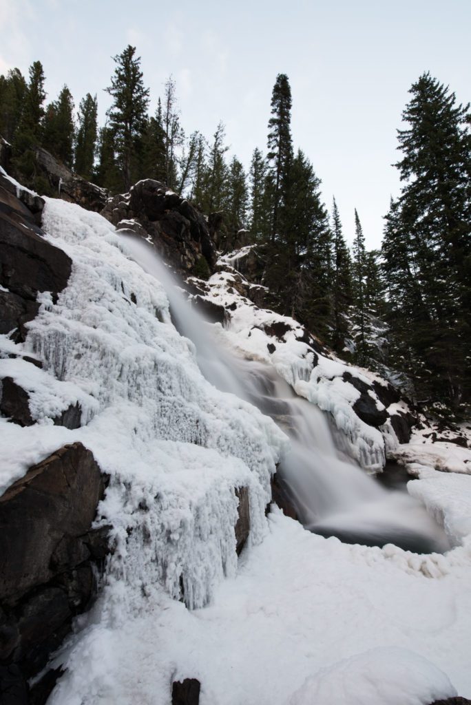 Hidden Falls in Grand Teton National Park