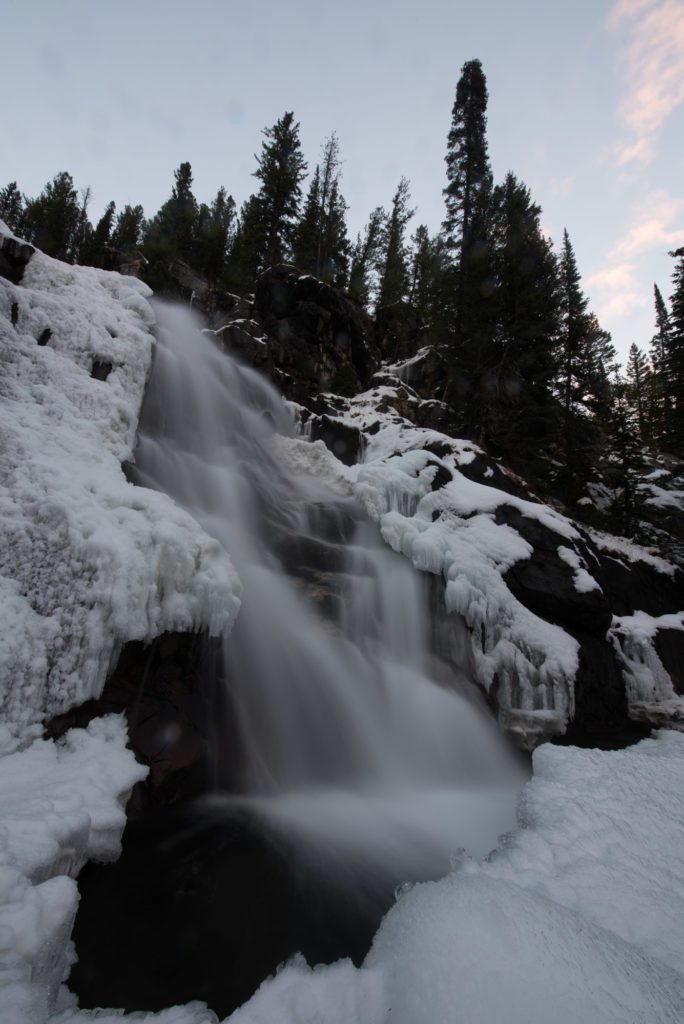 Hidden Falls in Grand Teton National Park