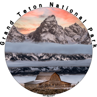 Moulton Barn Magnet – Grand Teton National Park