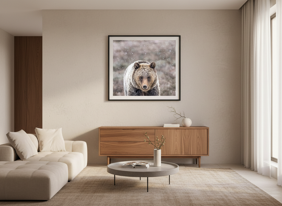 Grizzly Bear 1063 in Grand Teton National Park Photograph