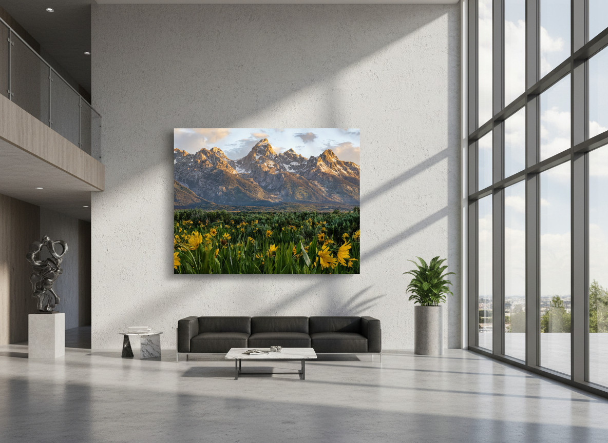 Wildflowers in Grand Teton National Park Photograph