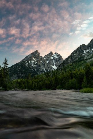 Cathedral Group Sunset Photograph
