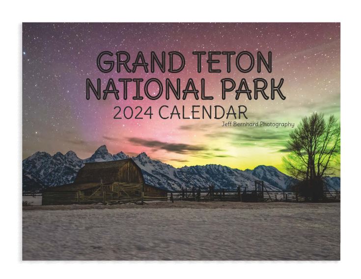 2024 Grand Teton National Park Calendar