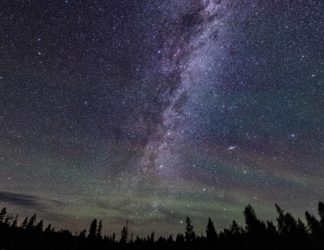 Milky Way over Grand Teton National Park Photograph