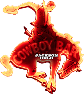 Cowboy Bar Jackson Wyoming Sticker