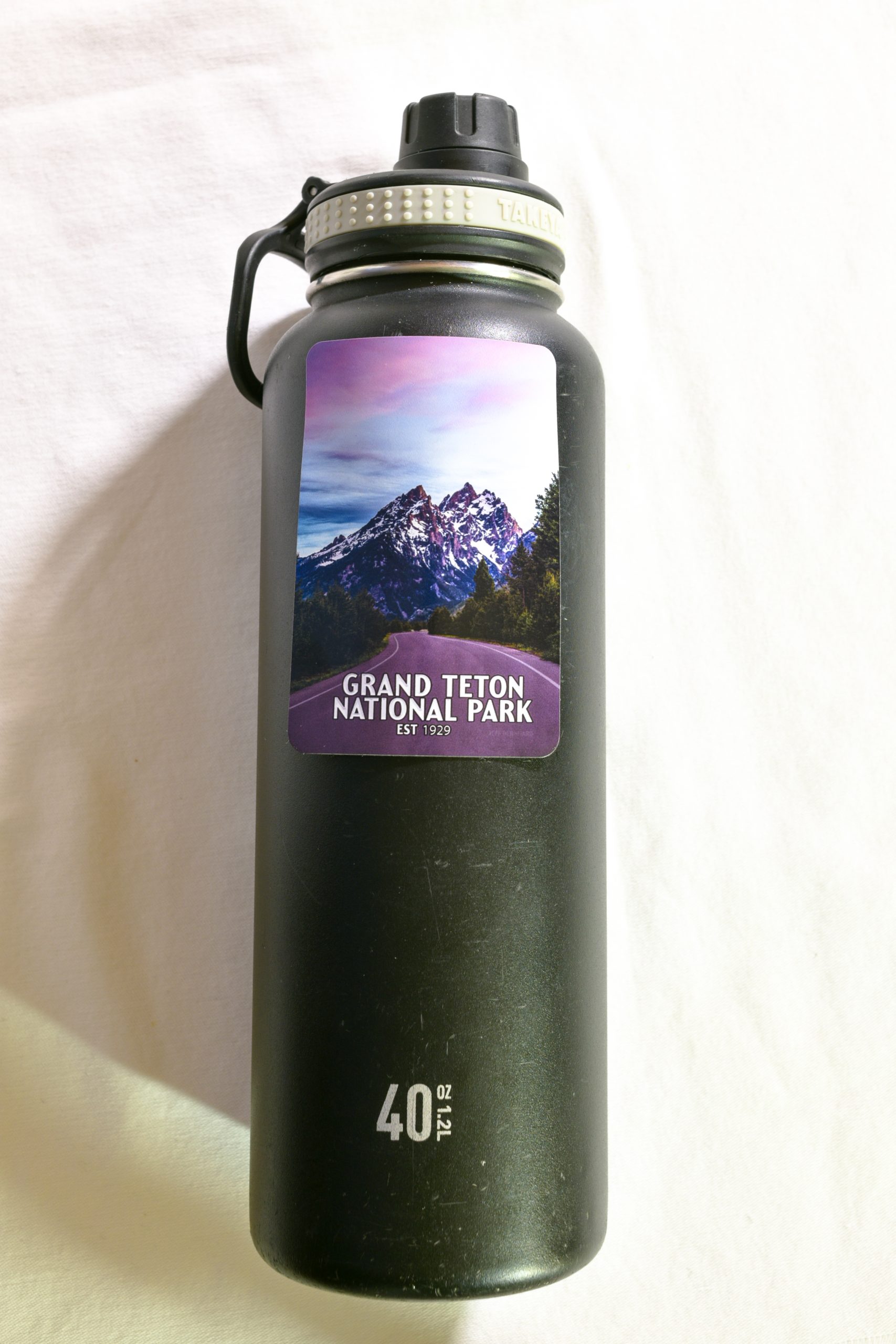 Jenny Lake Road Grand Teton National Park Sticker Magnet