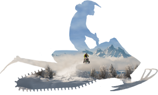 Snowmobiler Grand Teton Sticker