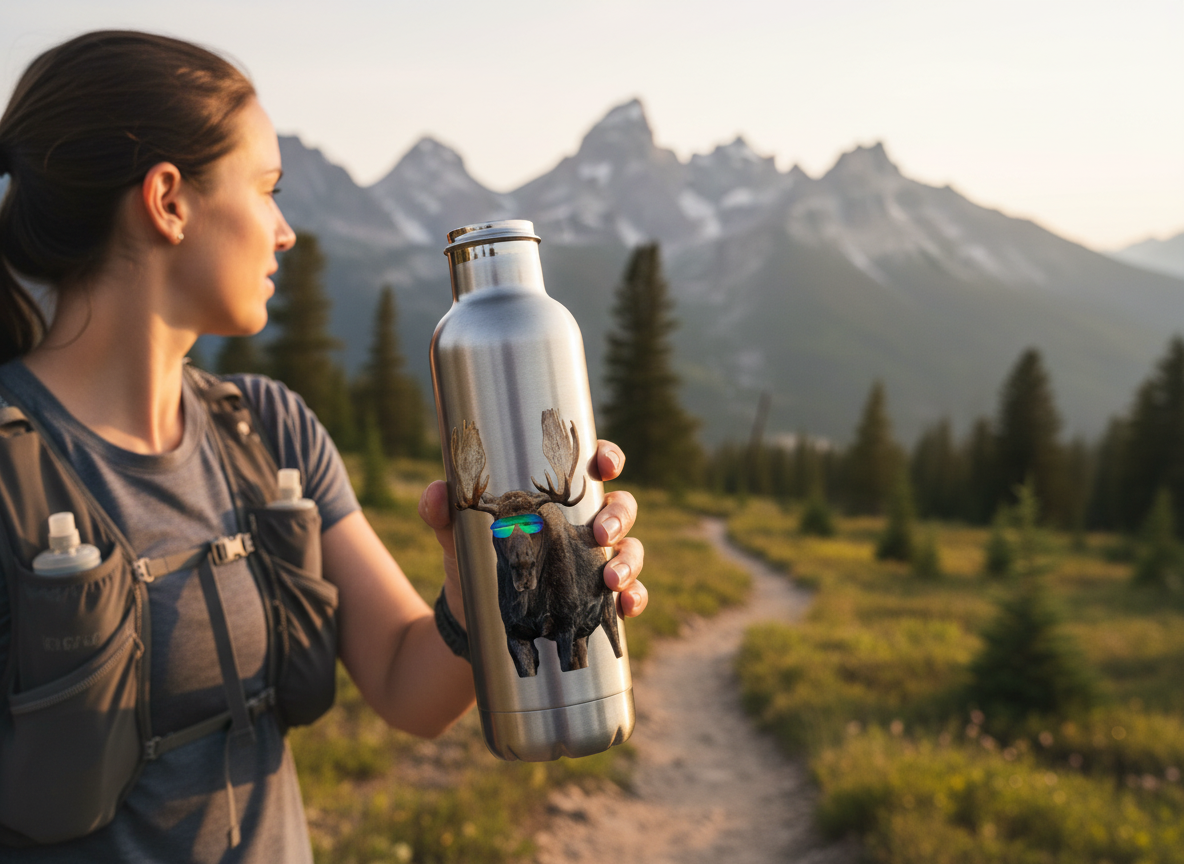 Grand Teton National Park Cool Moose Sticker