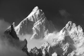 Teton Peaks B+W