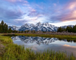 Teton Reflection Photo