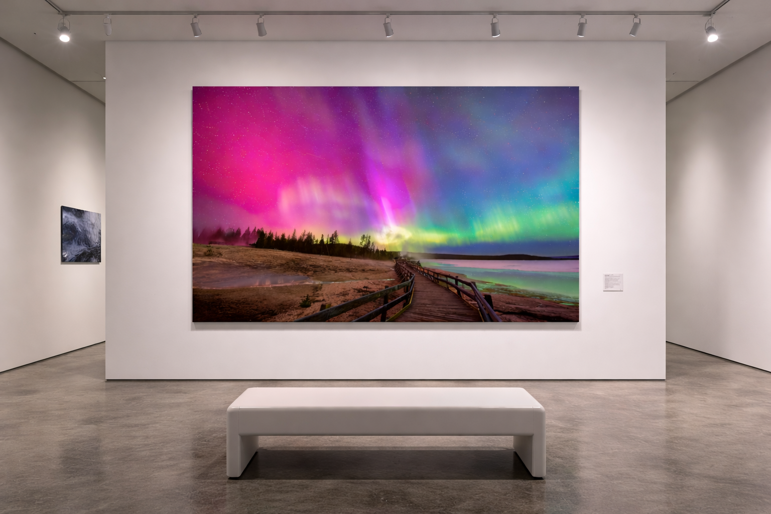 Northern Lights Yellowstone National Park Limited Edition Photograph