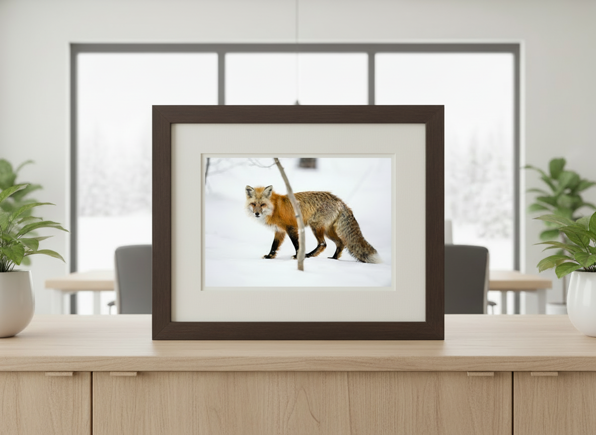 Red Fox in Grand Teton National Park Photograph