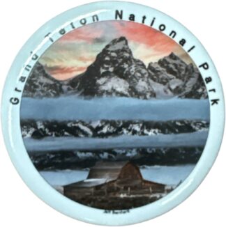 Moulton Barn in Grand Teton National Park Button