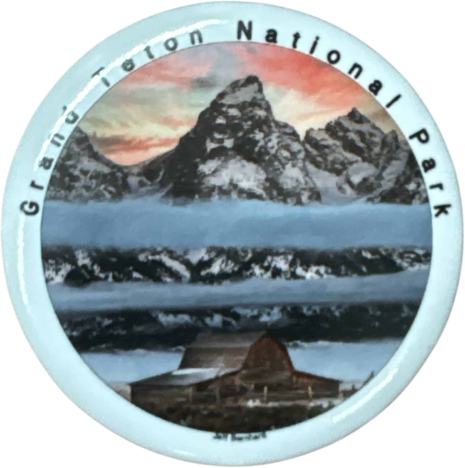 Moulton Barn in Grand Teton National Park Button