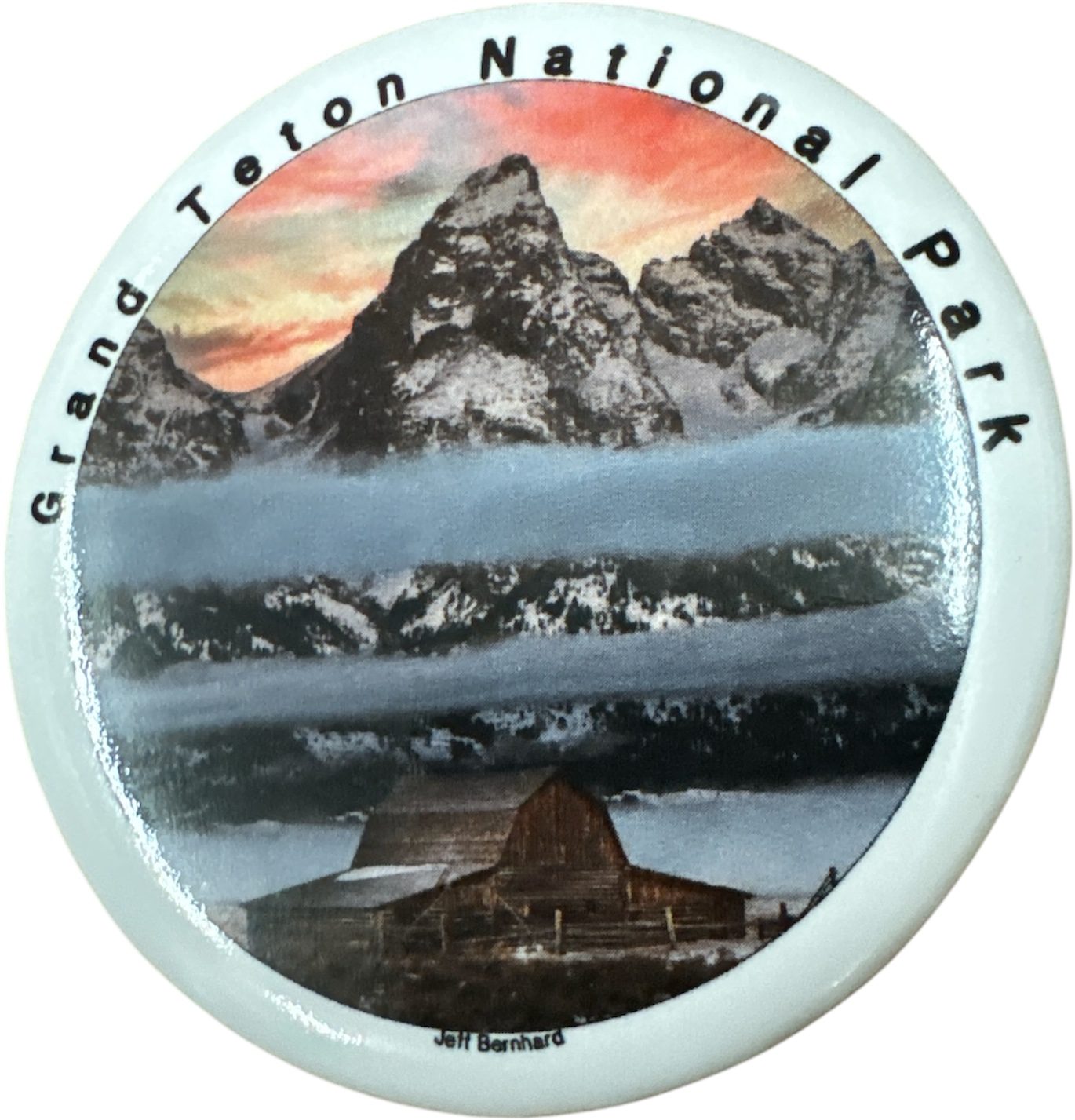 Moulton Barn in Grand Teton National Park Button